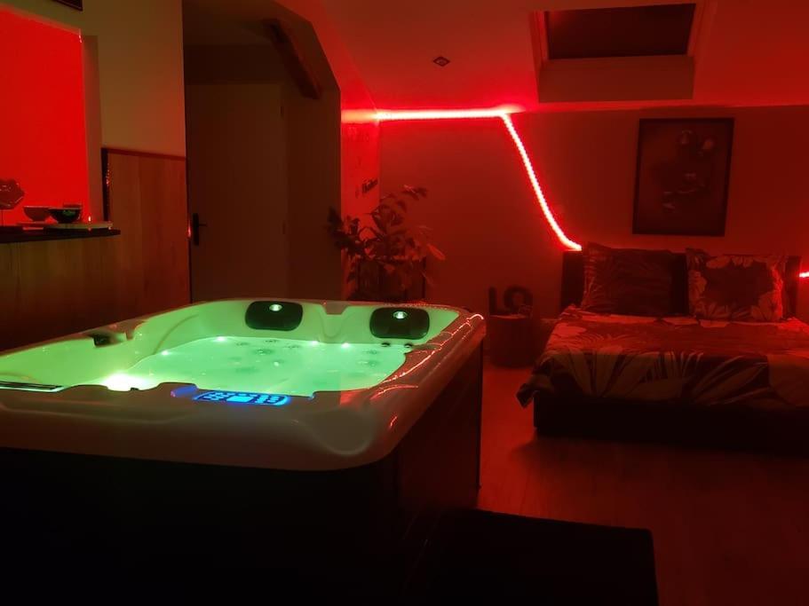 Bulles Etoilees Appartement Avec Jacuzzi Prive Montrevel-en-Bresse Екстериор снимка