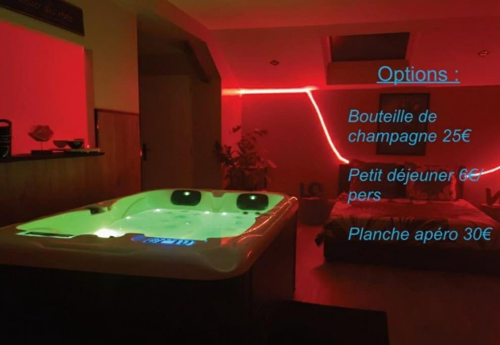 Bulles Etoilees Appartement Avec Jacuzzi Prive Montrevel-en-Bresse Екстериор снимка