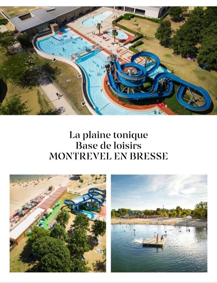Bulles Etoilees Appartement Avec Jacuzzi Prive Montrevel-en-Bresse Екстериор снимка